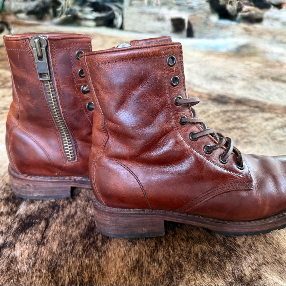 Freebird Manchester Brown Lace Up Boots Excellent Used Condition